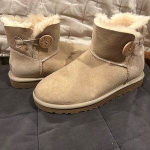 UGG Tan Suede Winter Boots